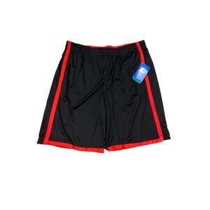 NWT Starter Basketball Fit Mens Shorts Reversible Black/White/Red XL